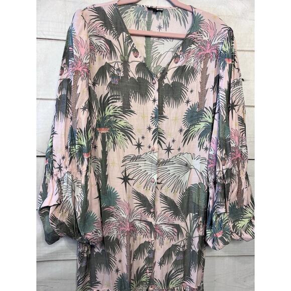 Size Lg Lobo Rose Dress Fun Flirty - Picture 2 of 7